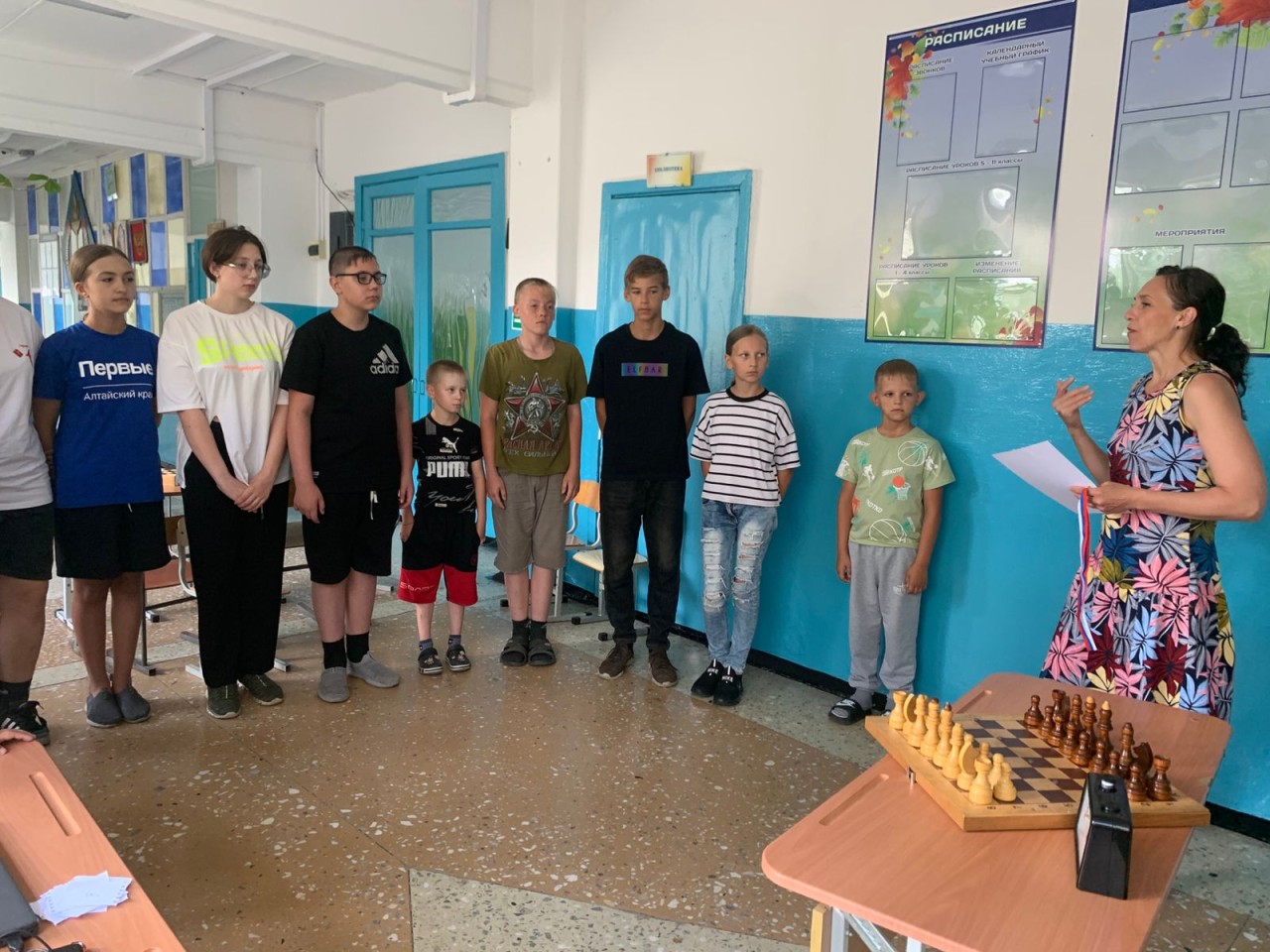 Летняя шахматная школа