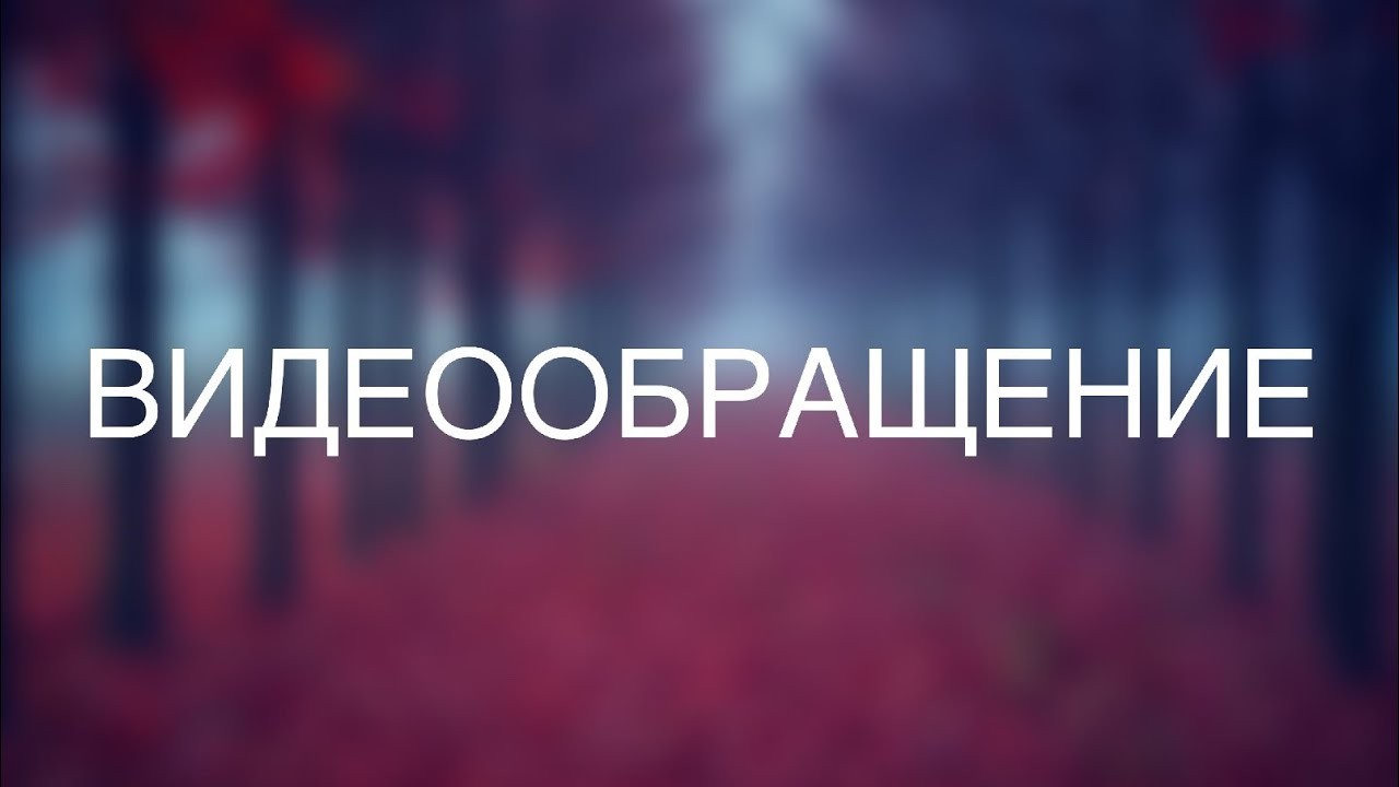 Видеообращение к родителям и законным представителям несовершеннолетних